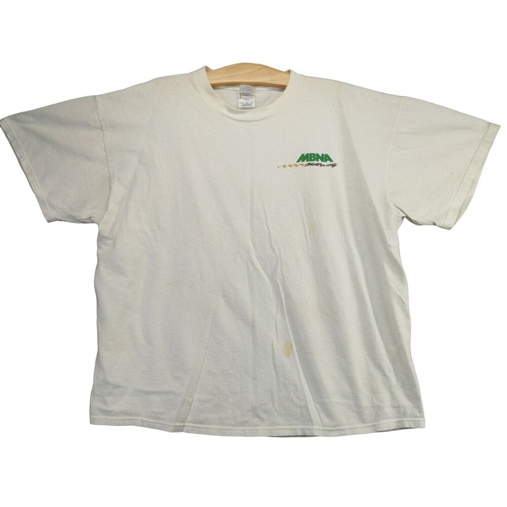 Vintage NHRA Shake Rattle & Roll T Shirt Mens Size XL White Signed Graphic Logo